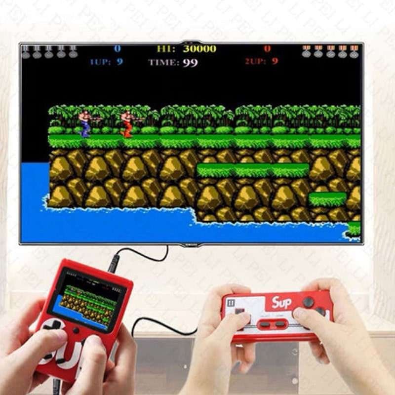 Two Player SUP X Game Box 400 Games in 1 With Extra Remote - TV OUT PUT Support - Image 2